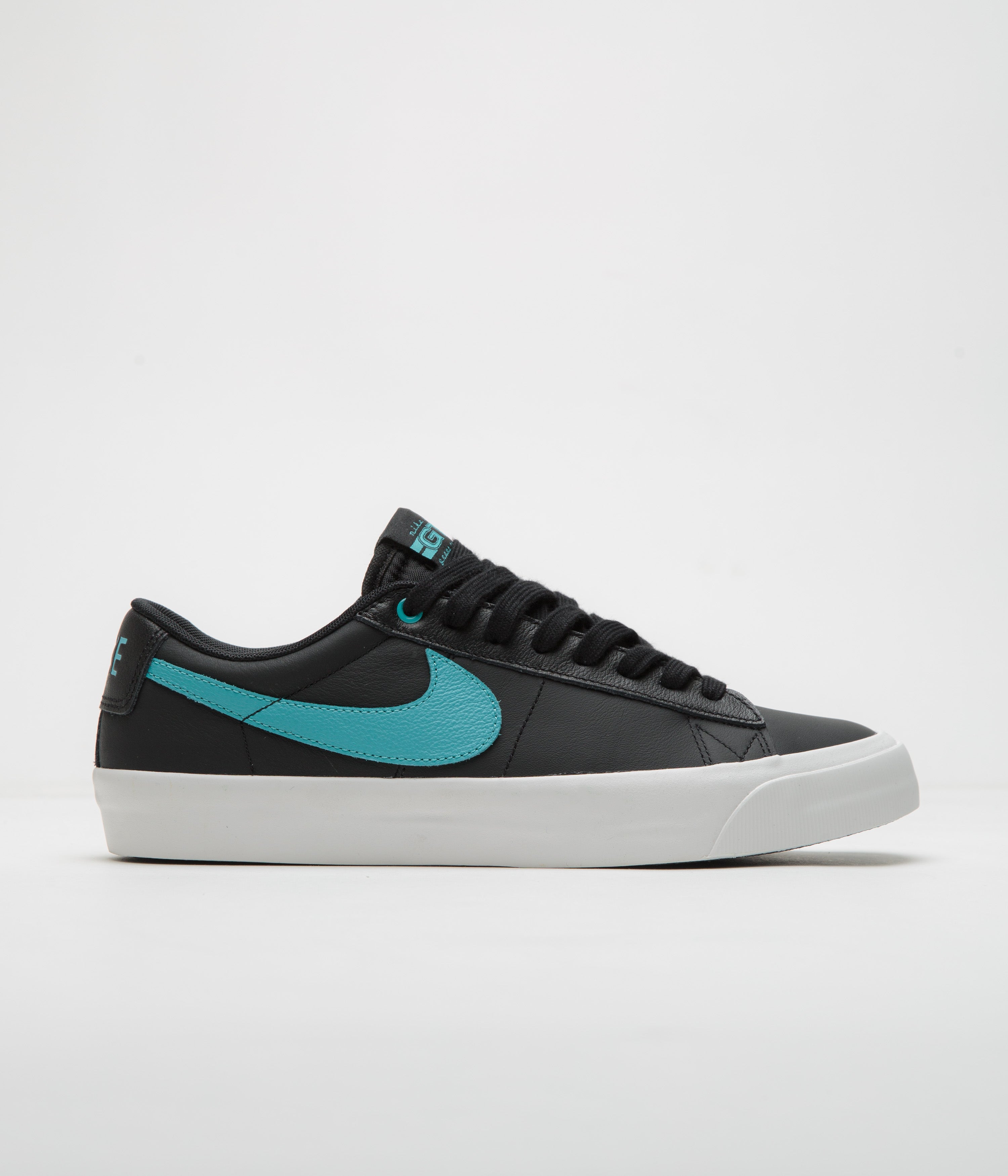 Nike SB Blazer Low Pro GT Shoes - Wolf Grey / White - Wolf