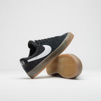 Nike SB Blazer Low Pro GT Shoes in Black and White and Black - White thumbnail