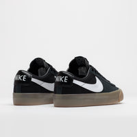 Nike SB Blazer Low Pro GT Shoes in Black and White and Black - White thumbnail