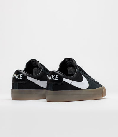 Nike SB Blazer Low Pro GT Shoes in Black and White and Black - White
