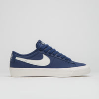 Nike SB Blazer Low Pro GT Shoes - Blue Void / Sail - Blue Void thumbnail
