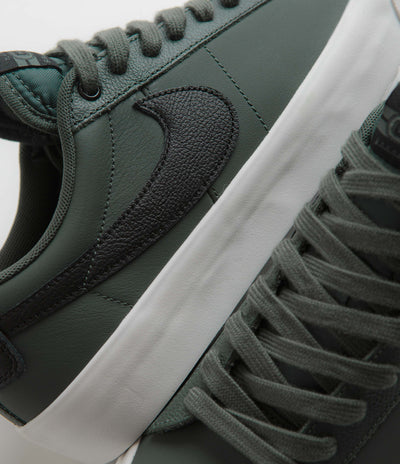 Nike SB Blazer Low Pro GT Shoes - Vintage Green / Black - Vintage Green