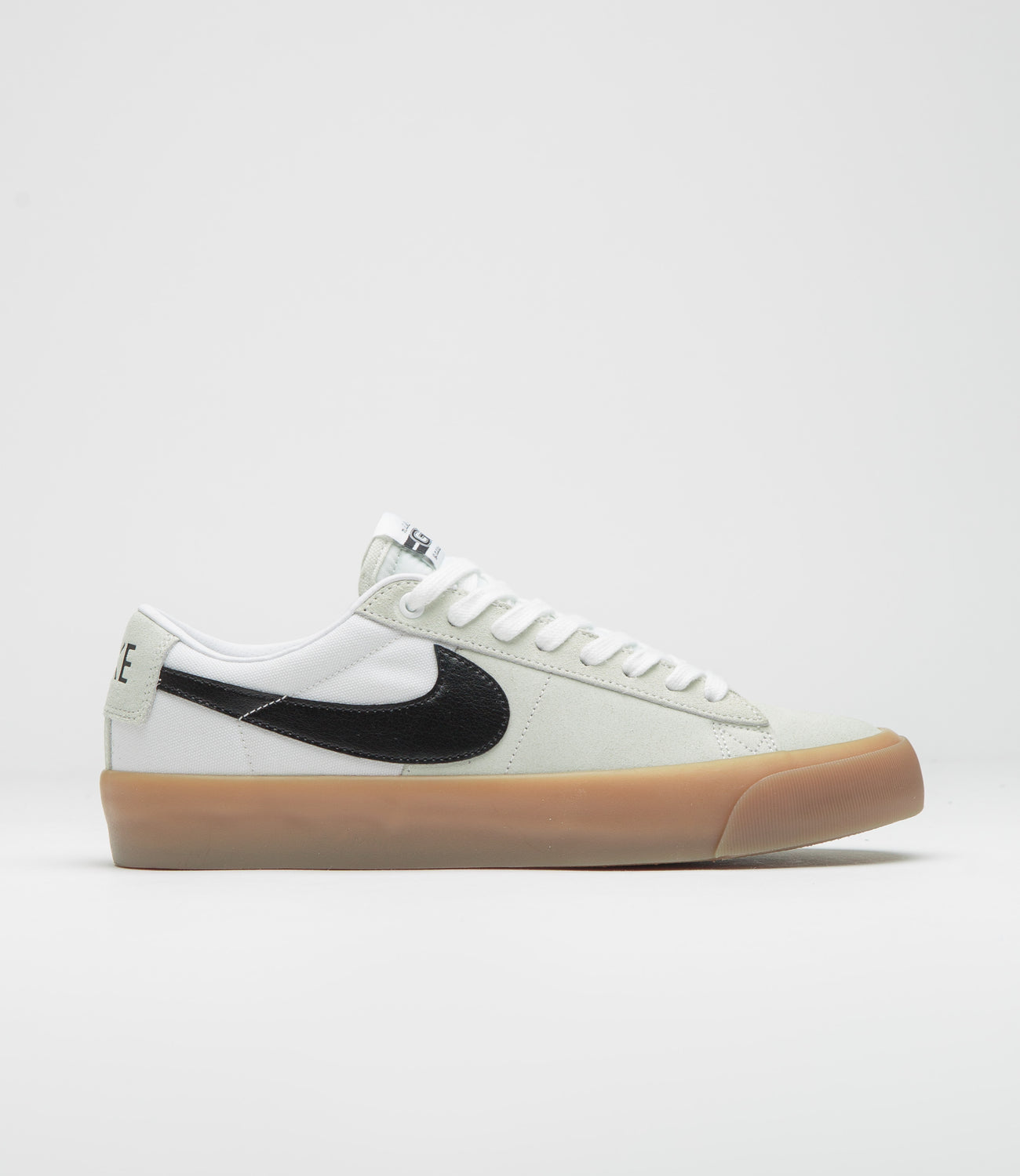 nike blazer low white leather trainers