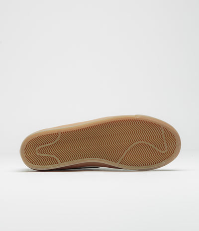 Nike SB Blazer Low Pro GT Shoes in White and Black and White - White