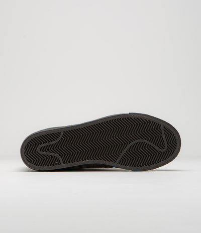 Nike SB Blazer Mid Premium Shoes - Legend Dark Brown / Fir - Obsidian