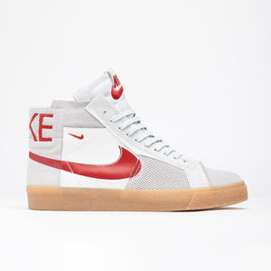Summit White / University Red