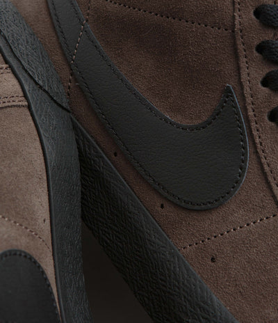 Nike SB Blazer Mid Shoes - Baroque Brown / Black - Baroque Brown