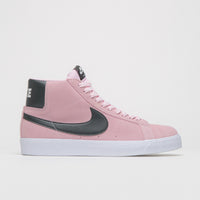 Nike SB Blazer Mid Shoes - Pink Foam / Anthracite - White - Gum Yellow thumbnail