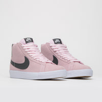 Nike SB Blazer Mid Shoes - Pink Foam / Anthracite - White - Gum Yellow thumbnail