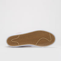 Nike SB Blazer Mid Shoes - Pink Foam / Anthracite - White - Gum Yellow thumbnail