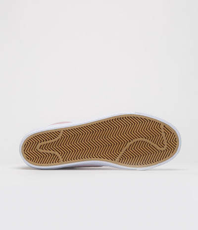 Nike SB Blazer Mid Shoes - Pink Foam / Anthracite - White - Gum Yellow