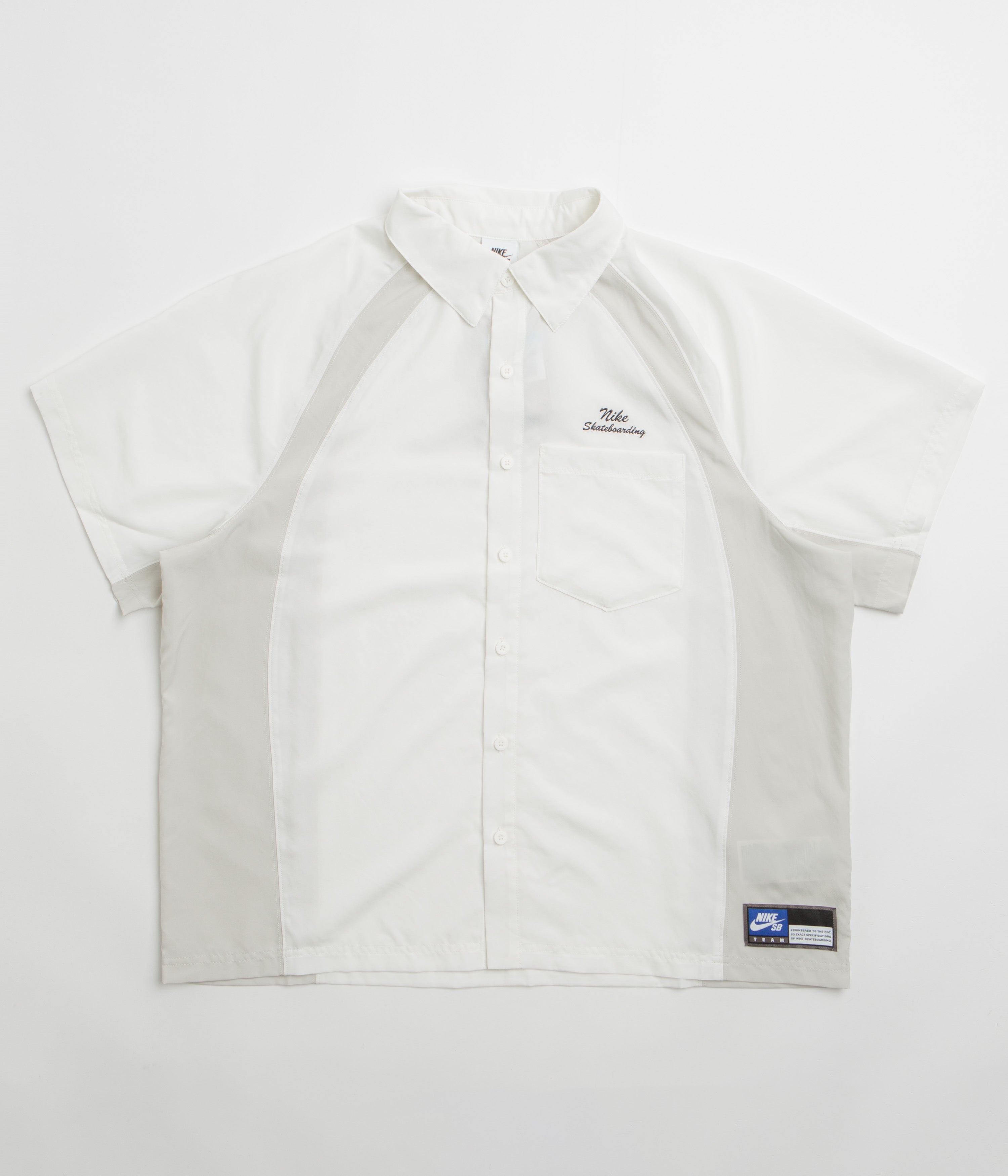 Nike SB x Jarritos Short Sleeve Bowling Shirt - Khaki | Flatspot