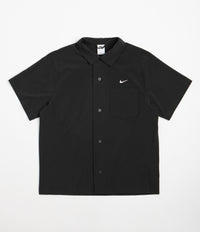 Nike SB Bowling Short Sleeve Shirt - Black / White