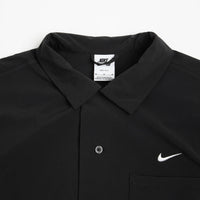 Nike SB Bowling Short Sleeve Shirt - Black / White thumbnail