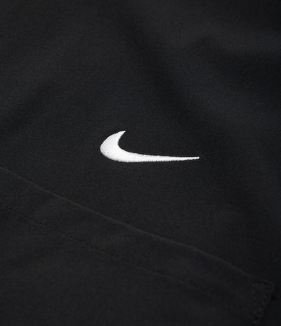 Nike SB Bowling Short Sleeve Shirt - Black / White