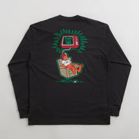 Nike SB Brainwash Long Sleeve T-Shirt in Black thumbnail