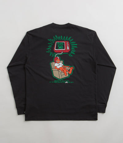 Nike SB Brainwash Long Sleeve T-Shirt in Black