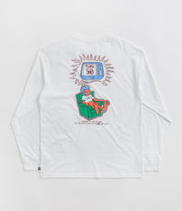 Nike SB Brainwash Long Sleeve T-Shirt in White