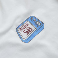 Nike SB Brainwash Long Sleeve T-Shirt in White thumbnail