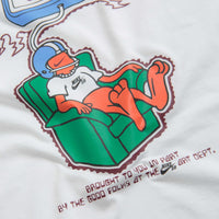 Nike SB Brainwash Long Sleeve T-Shirt in White thumbnail