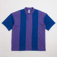 Nike SB Break Striped Polo Shirt - Old Royal / Dark Iris / Old Royal thumbnail