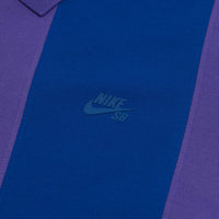 Nike SB Break Striped Polo Shirt - Old Royal / Dark Iris / Old Royal thumbnail
