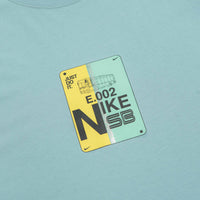 Nike SB Bus Pass T-Shirt in Denim Turquoise thumbnail