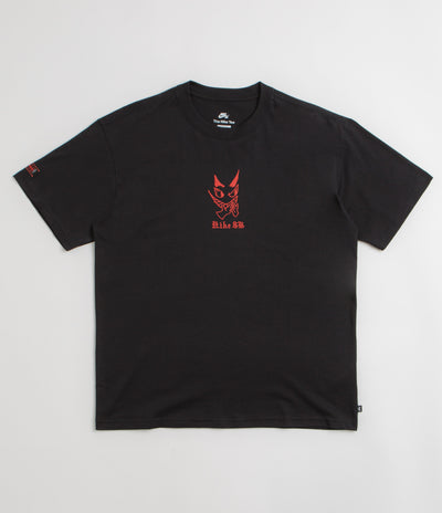 Nike SB Charcoal Dunk T-Shirt - Black