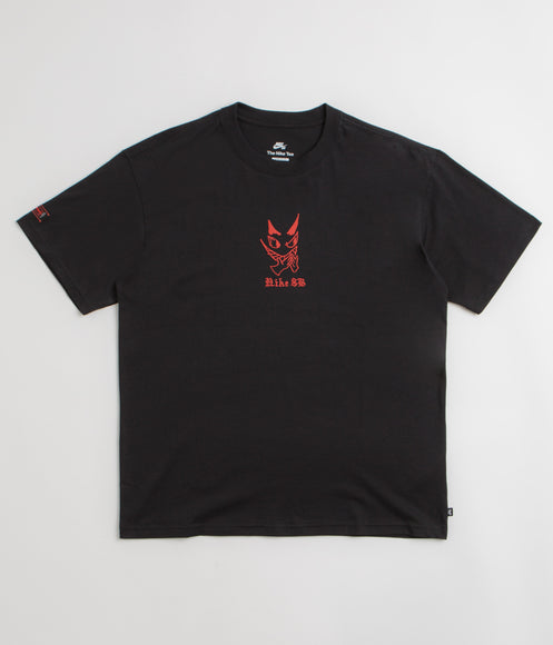 Nike SB Charcoal Dunk T-Shirt - Black