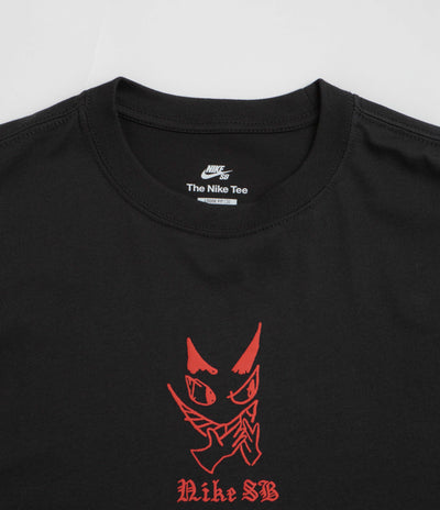 Nike SB Charcoal Dunk T-Shirt - Black