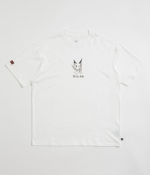 Nike SB Charcoal Dunk T-Shirt - White