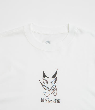 Nike SB Charcoal Dunk T-Shirt - White