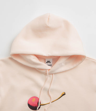 Nike SB Cherry Hoodie - Guava Ice / White
