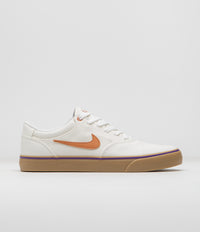 Nike SB Chron 2 Canvas Shoes in Summit White and Monarch and Summit White