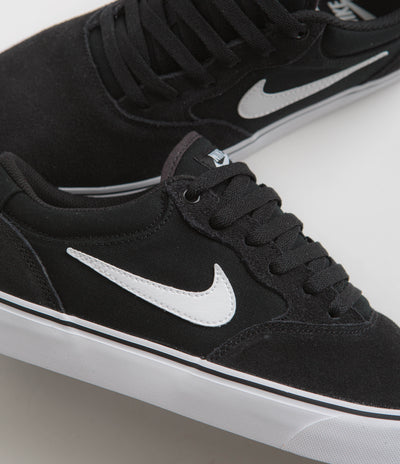 Nike SB Chron 2 Shoes - Black / White - Black