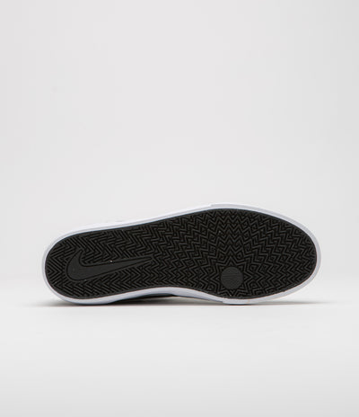 Nike SB Chron 2 Shoes - Black / White - Black