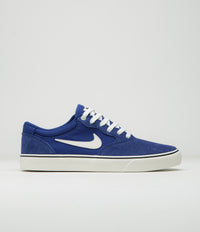 Nike SB Chron 2 Shoes in Deep Royal Blue and Sail and Deep Royal Blue