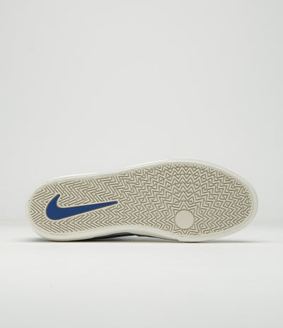 Nike SB Chron 2 Shoes in Deep Royal Blue and Sail and Deep Royal Blue