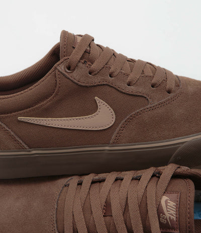 Nike SB Chron 2 Shoes in Fauna Brown and Desert Dust and Baroque Brown