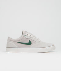 Nike SB Chron 2 Shoes in Light Orewood Brown and Fir and Phantom - Mink Brown