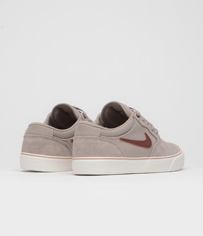 Nike SB Chron 2 Shoes - Malt / Red Sepia - Phantom - Particle Pink