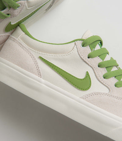 Nike SB Chron 2 Shoes in Phantom and Chlorophyll and Summit White - Sail