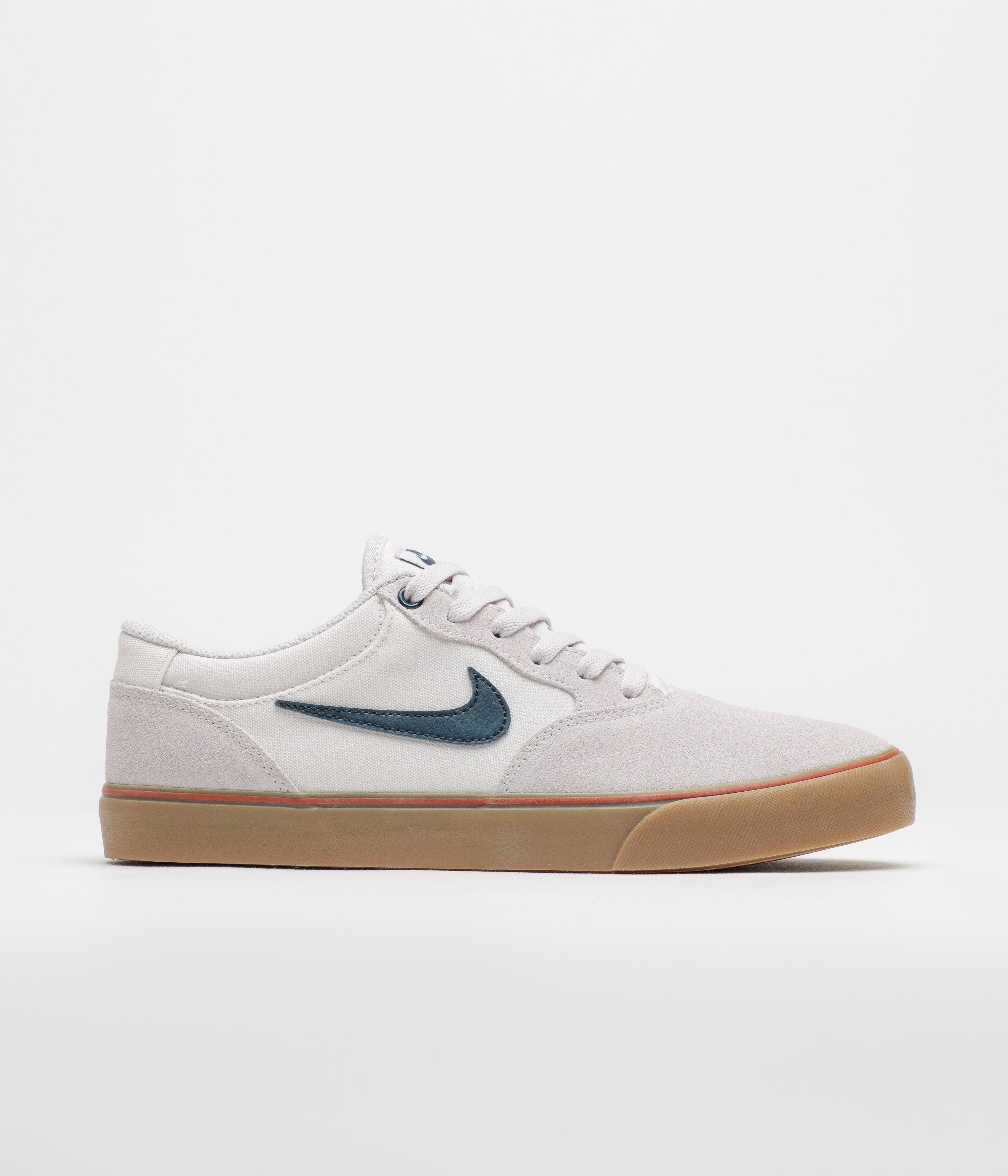Nike SB Chron 2 Shoes - Vast Grey / Armory Navy - Dark Russet