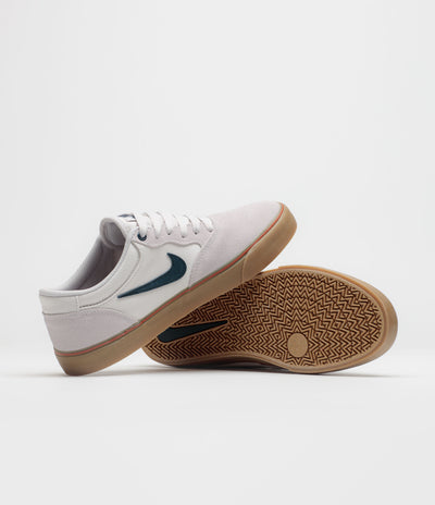 Nike SB Chron 2 Shoes - Vast Grey / Armory Navy - Dark Russet