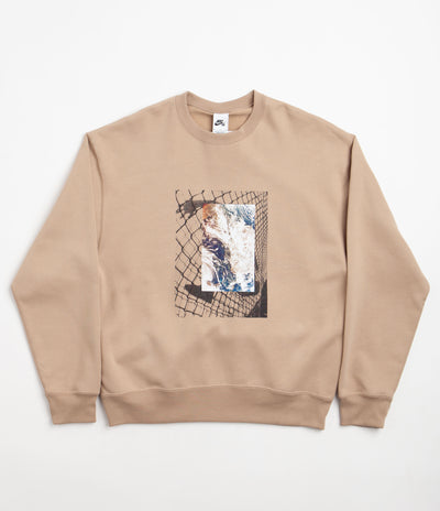Nike SB City Border Crewneck Sweatshirt - Hemp