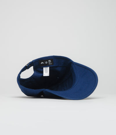 Nike SB Club Unstructured Cap in Blue Void and Game Royal