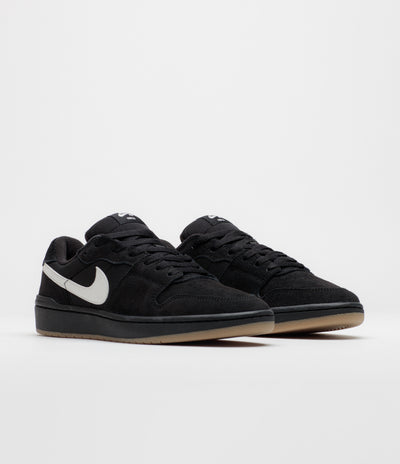 Nike SB Code 58 Shoes - Black / Summit White - Black - Gum Light Brown