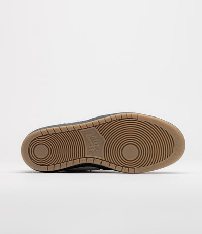 Nike SB Code 58 Shoes - Black / Summit White - Black - Gum Light Brown