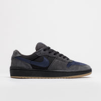 Nike SB Code 58 Shoes - Dark Smoke Grey / Blue Eclipse - Black thumbnail