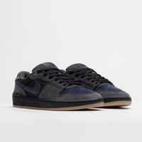 Nike SB Code 58 Shoes - Dark Smoke Grey / Blue Eclipse - Black thumbnail